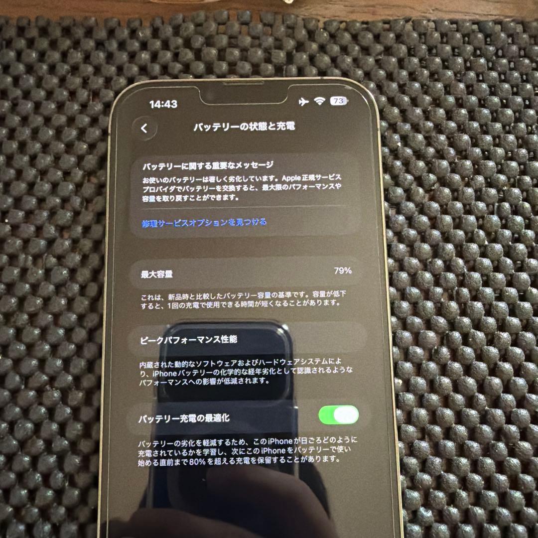 【極美品状態最安値 年末まで】 iPhone 13 ProMax グラファイト