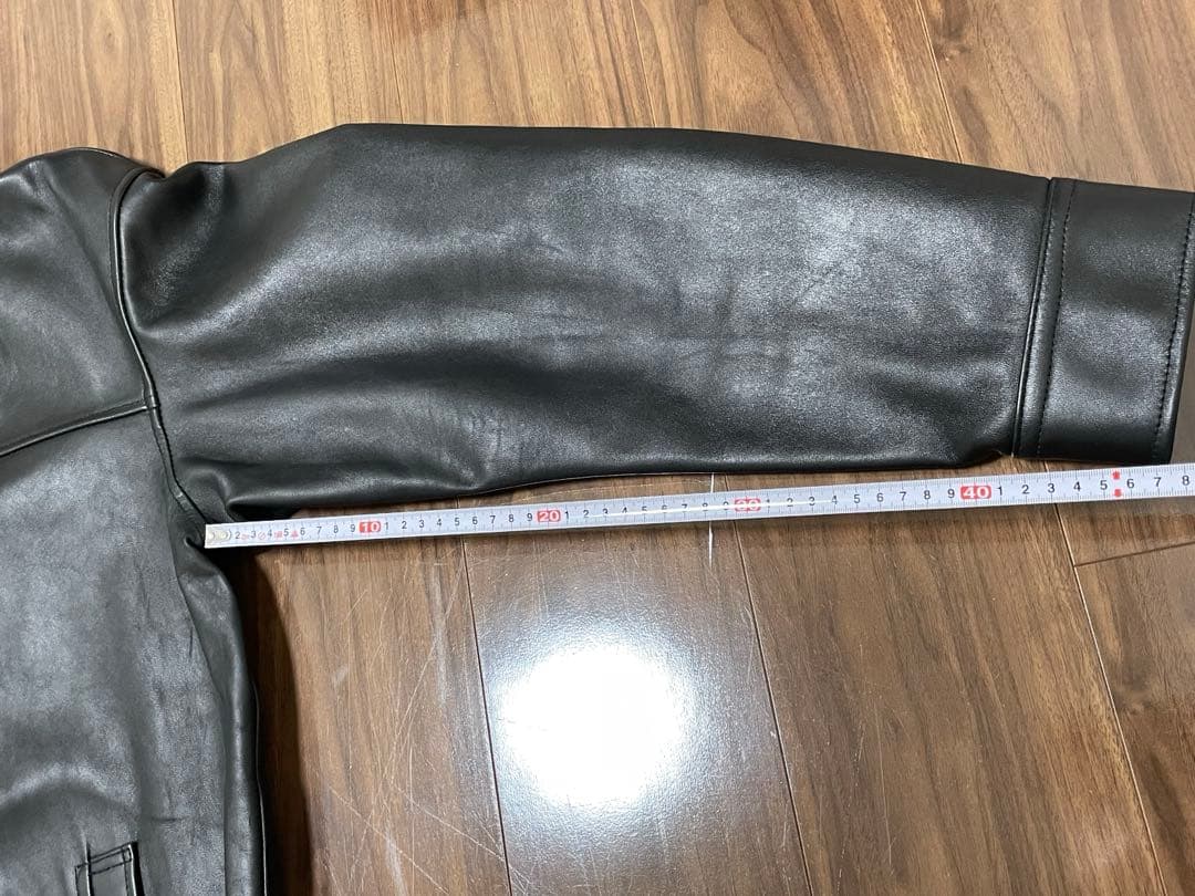 BEAUTY&YOUTH 別注　Schott カーコート　ブラック ovy