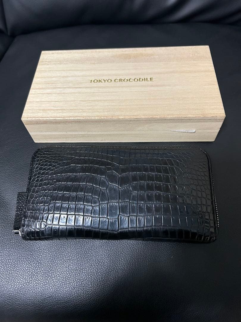 TOKYO CROCODILE 長財布　マキシマム　東京クロコダイル　ポロサス