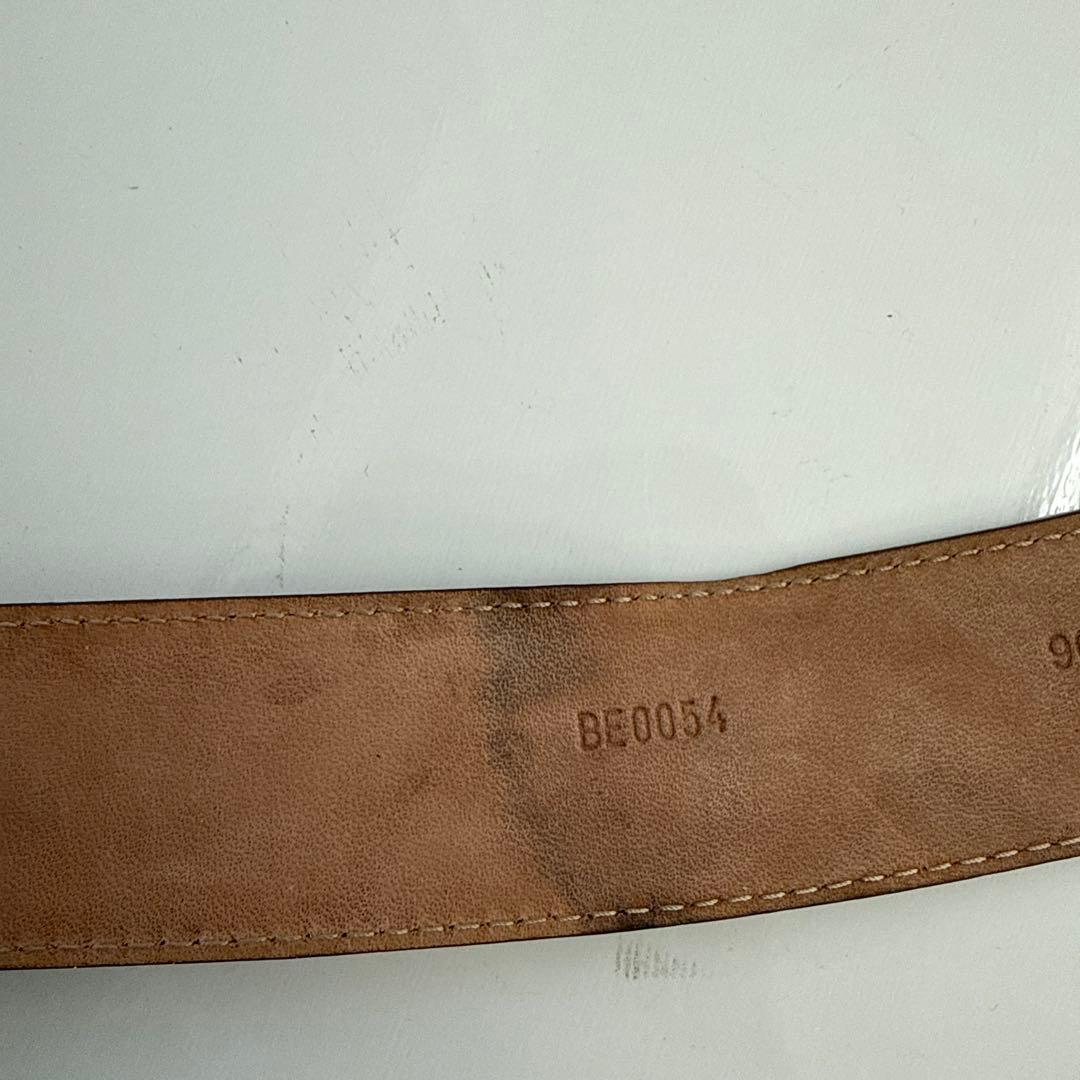 DOLCE & GABBANA ブラックレザーベルト