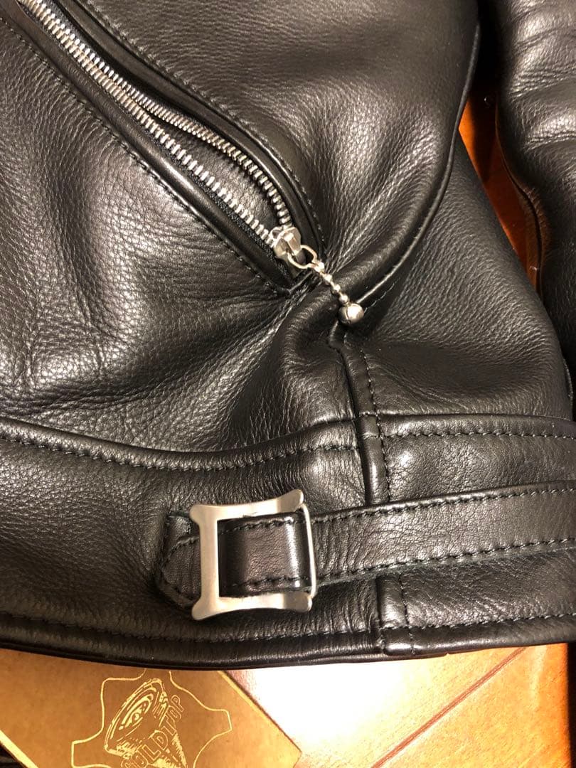 T*Z様 GOLDTOP シングルライダース　英国製　36 美品