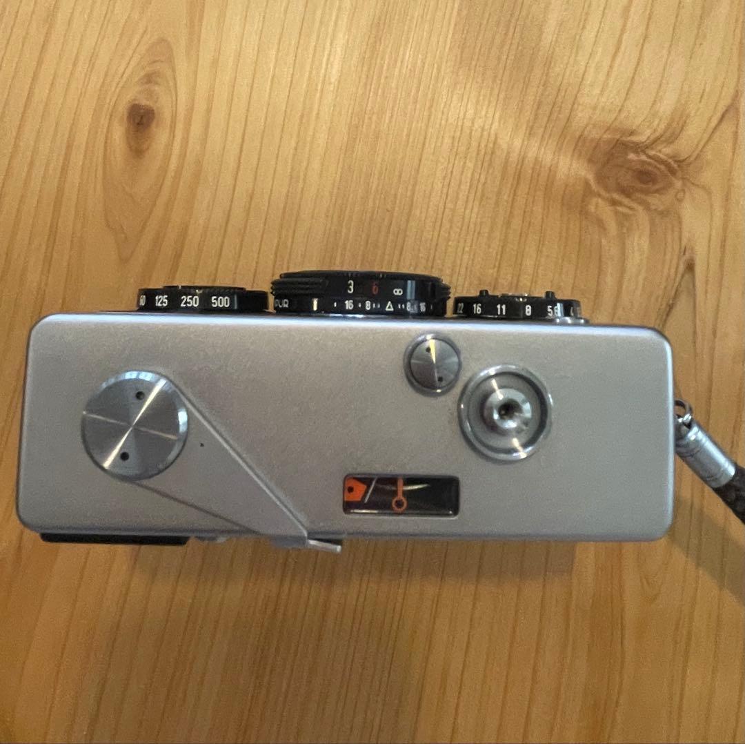 【完動品・美品】Rollei 35 ローライ35 シルバー　ドイツ製　露出計OK