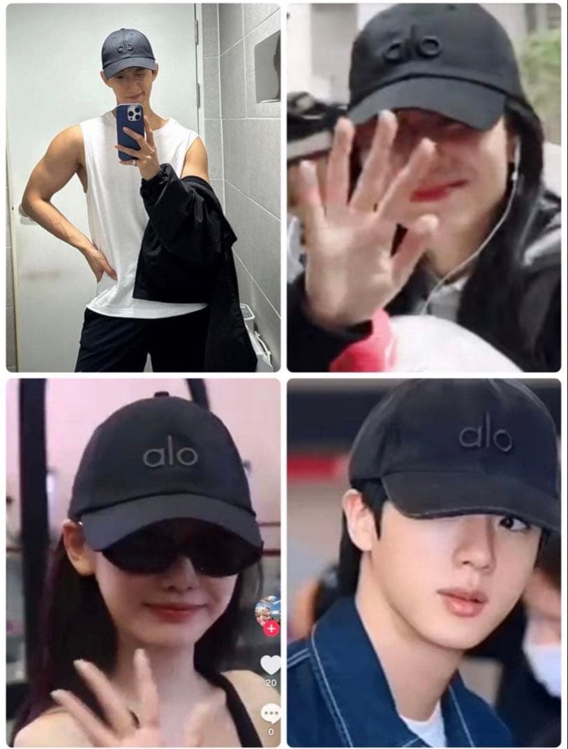 【正規品】alo Yoga キャップ ブラック