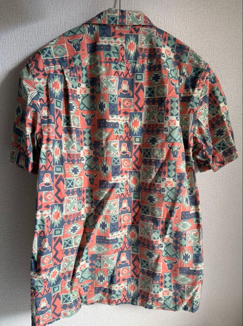 RRL オープンカラー半袖シャツ