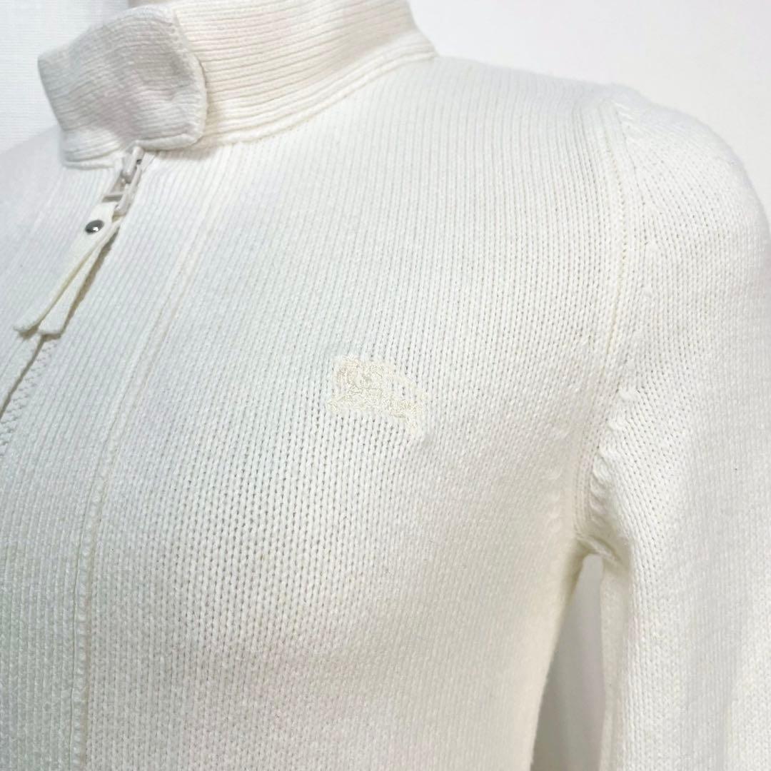 y2k❤️ BURBERRY BLUE LABEL ロゴ ニット ジャケット