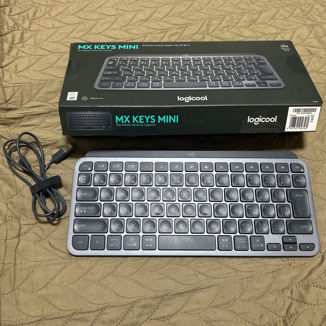 【ぽんさん専用】ロジクール MX KEYS mini KX700GR キーボード