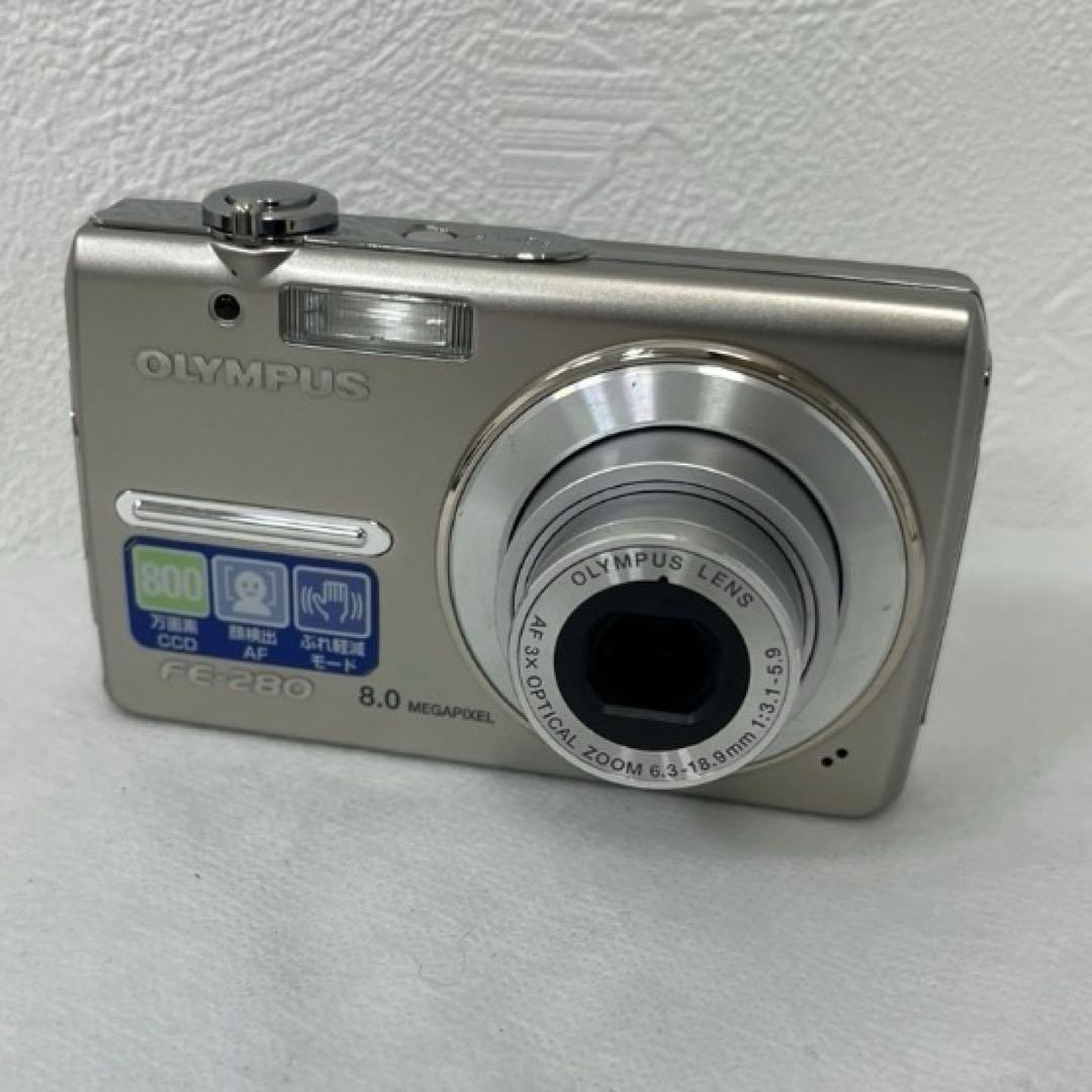 【通電確認済】OLYMPUS FE-280 オリンパス コンパクトデジカメ