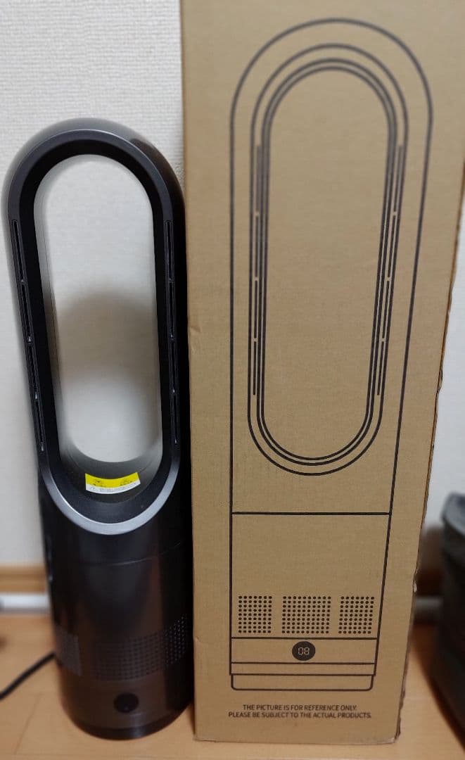 セラミックヒーター タワーファン