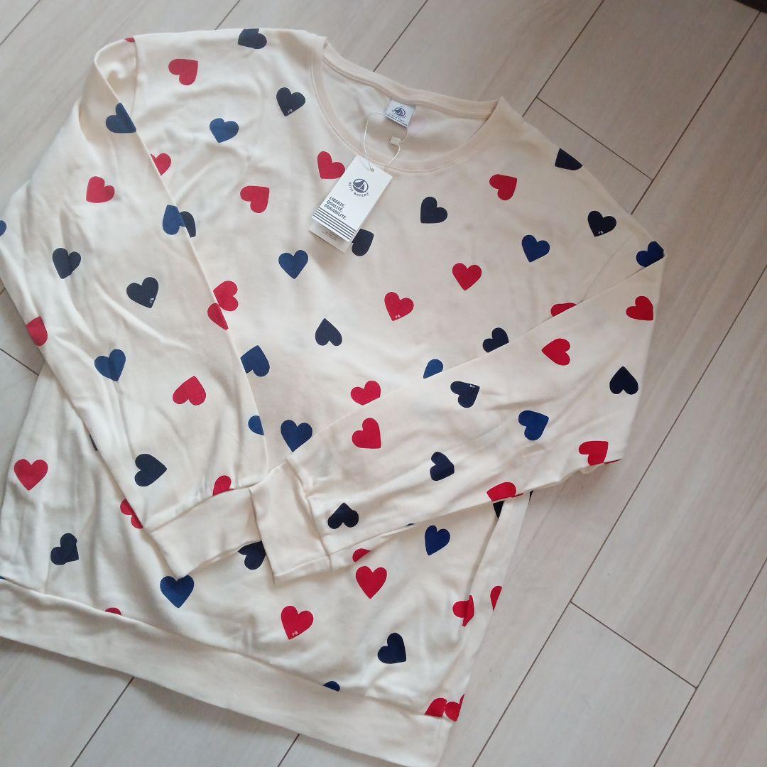 値下げ　新品タグ付き　プチバトー　パジャマ　レディースM