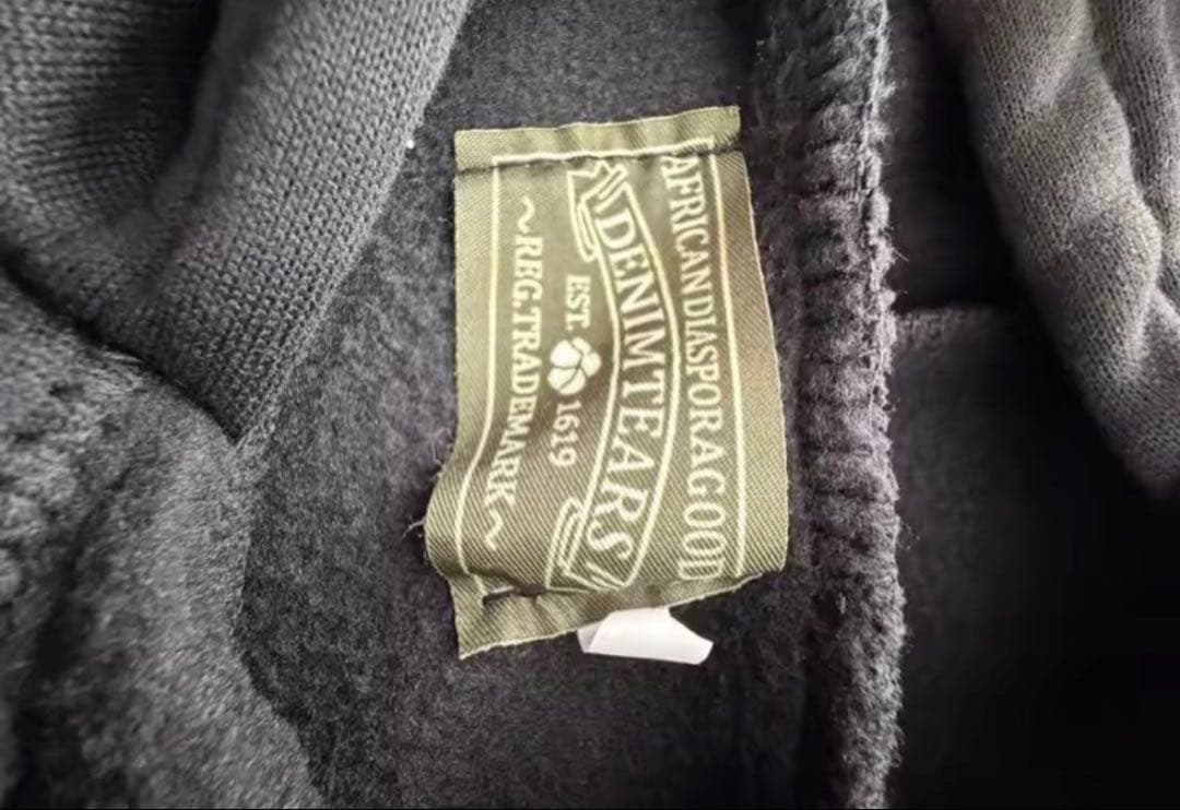 denim tears 花柄パーカー Sサイズ