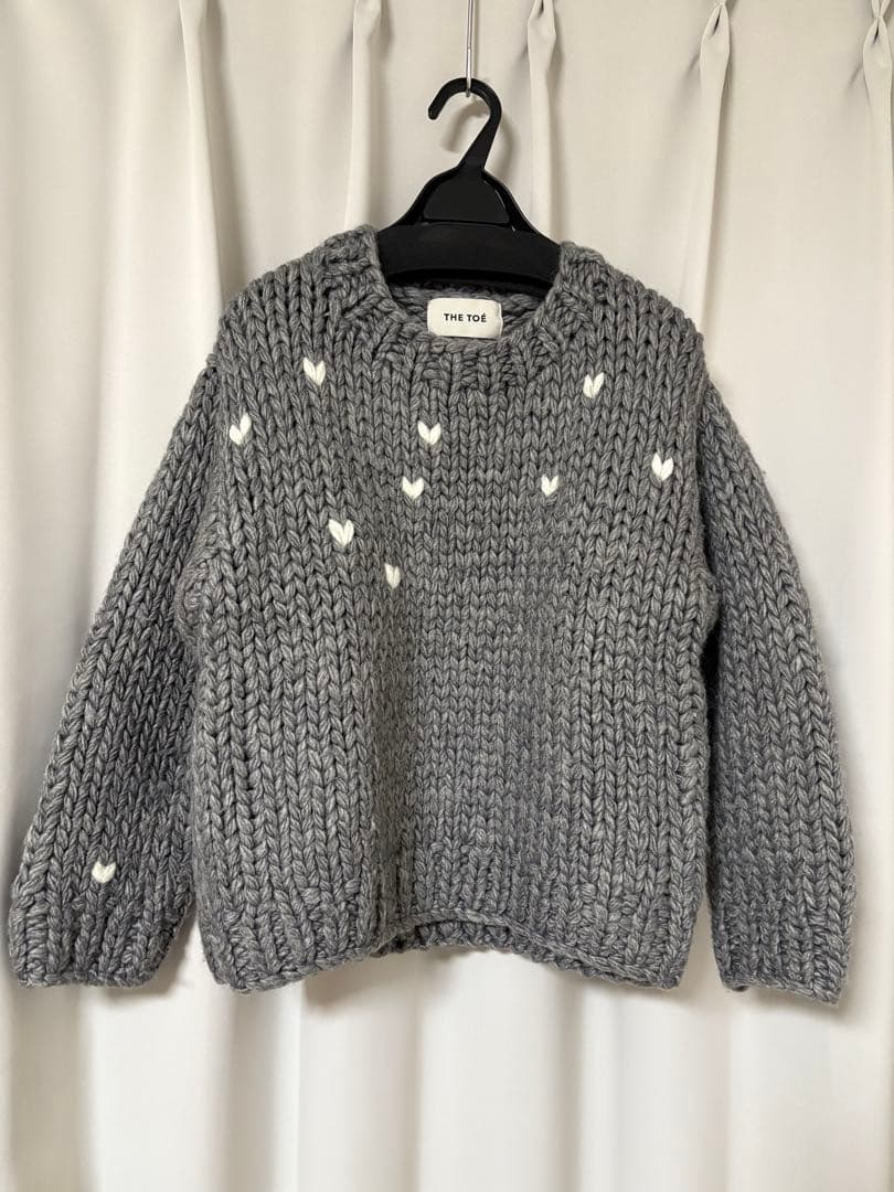 THE TOE ハートニット