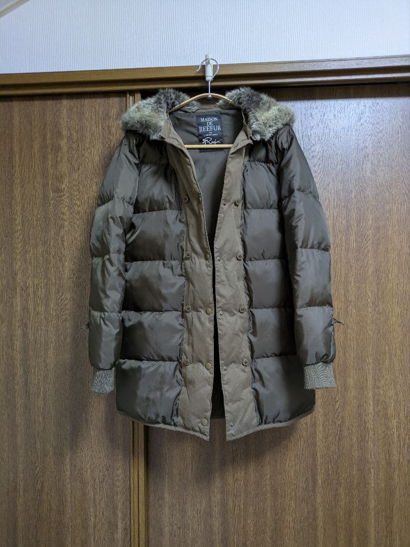 メゾンドリーファー ダウンライナー付モッズコート カーキ 38