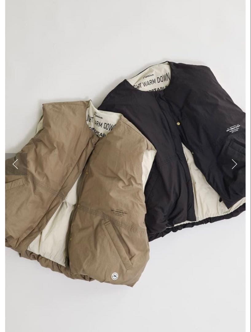 【完売品】2度使用のみ PUAL CE CIN バルーンシルエットダウンベスト