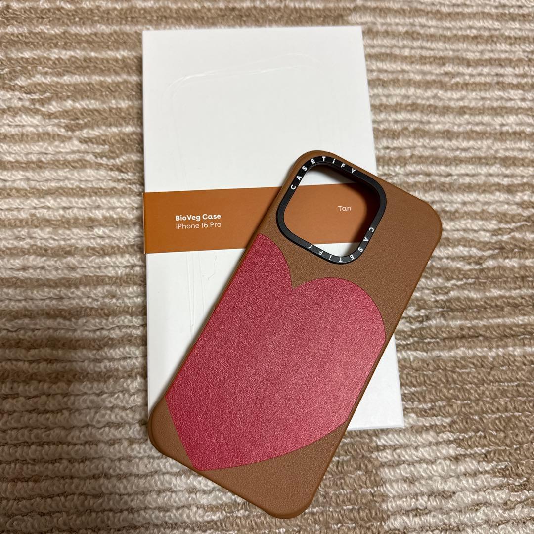 iPhoneアクセサリー CASETiFY BioVegCase iPhone16pro Tan