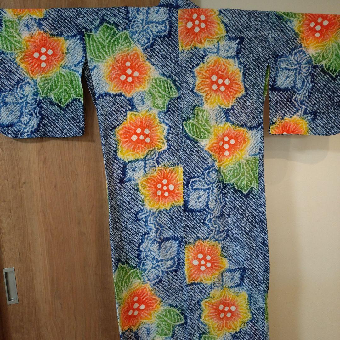 有松鳴海絞り浴衣