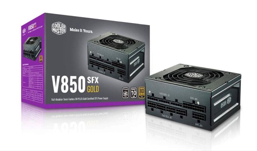 電源ユニット Cooler Master V850 SFX Gold 850W