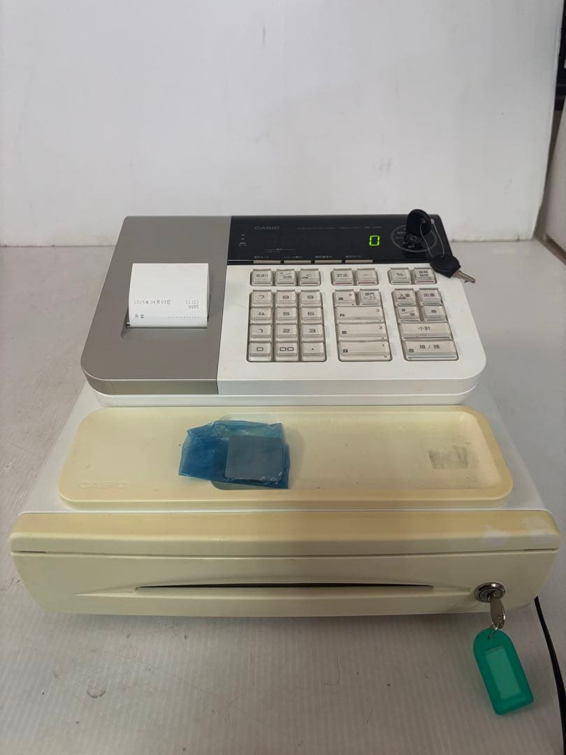 【比較的キレイ‼️動作品‼️説明文必見‼️】CASIO レジスター SE-S20