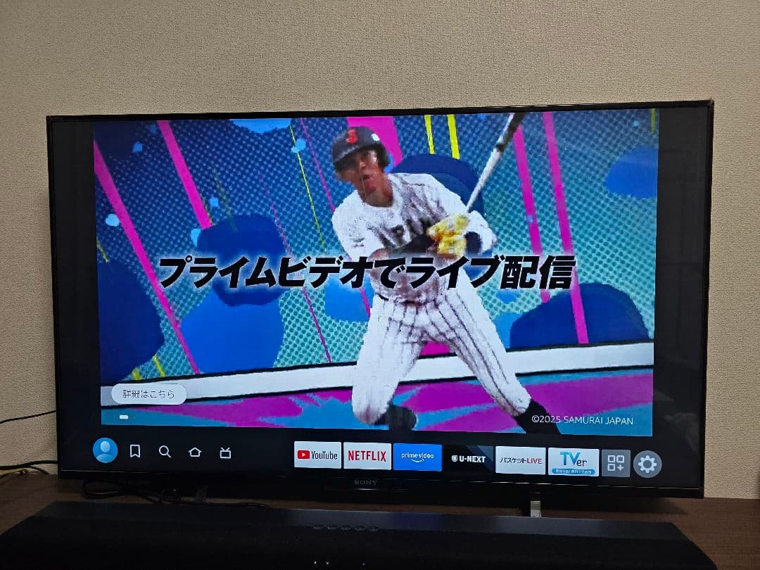 SONY KJ-49X8500C 49インチ液晶テレビ