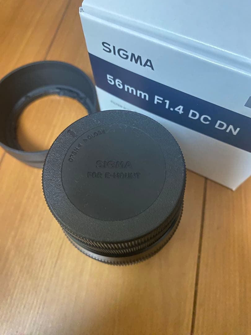『新品』SIGMAレンズ56mm F1.4ソニーComtemporary