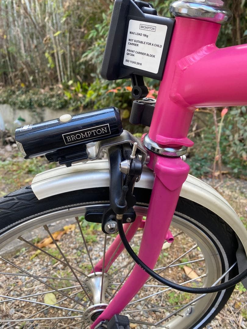 BROMPTON 折りたたみ自転車 ピンク