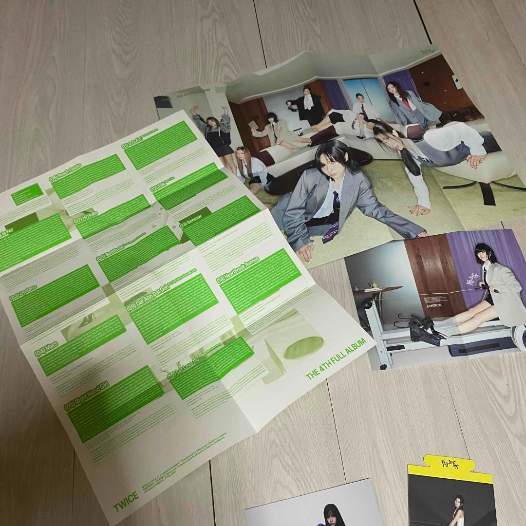 日本未発売 TWICE THIS IS FOR アメリカ限定版 直筆サイン入り