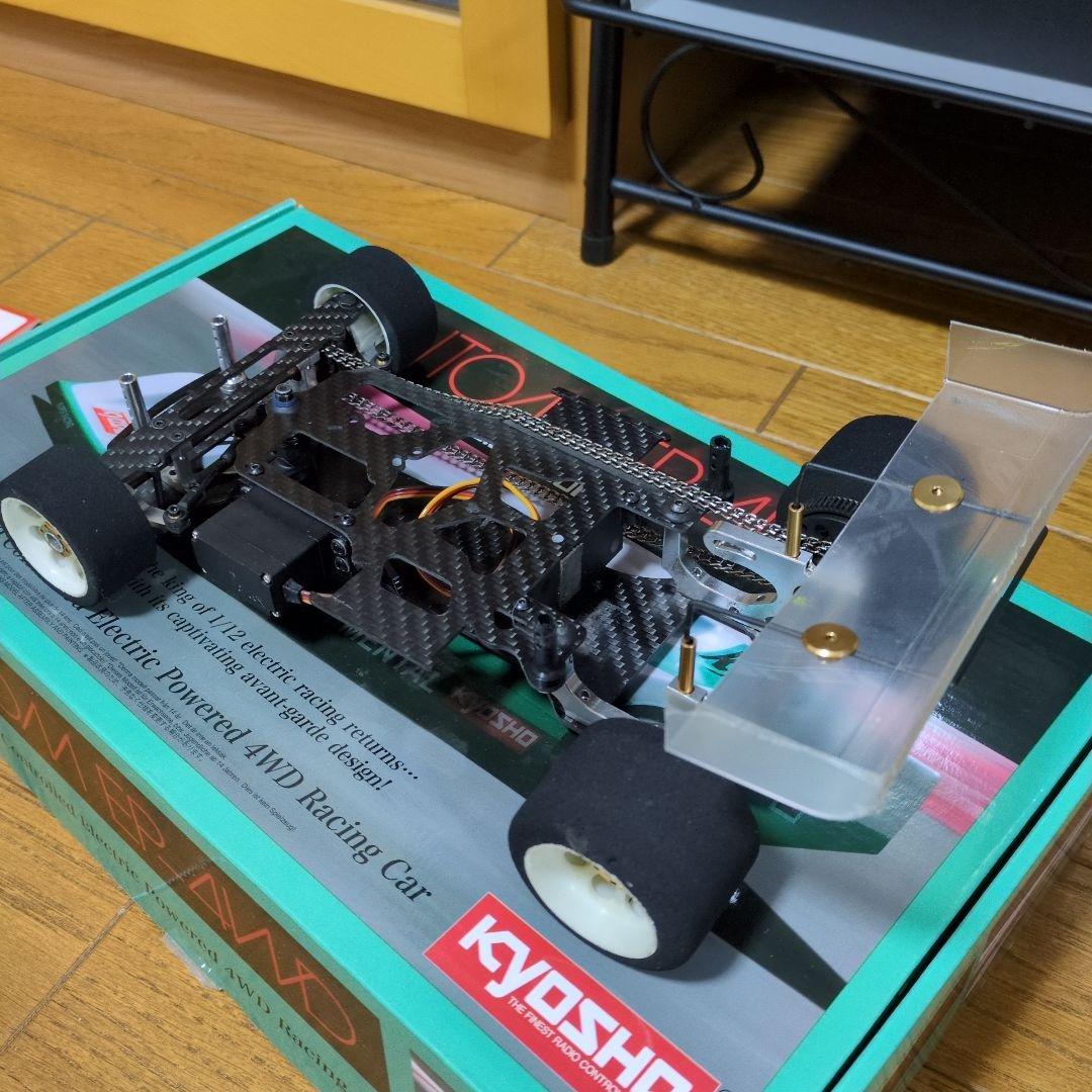 Kyosho ファントムEP-4WD トムス未走行ボディ付き