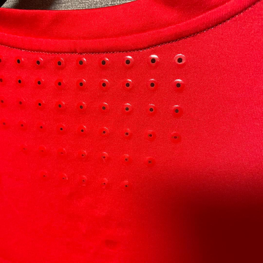 NIKE ナイキ テニス ウェア シャツ フェデラー 赤 レッド レア 希少