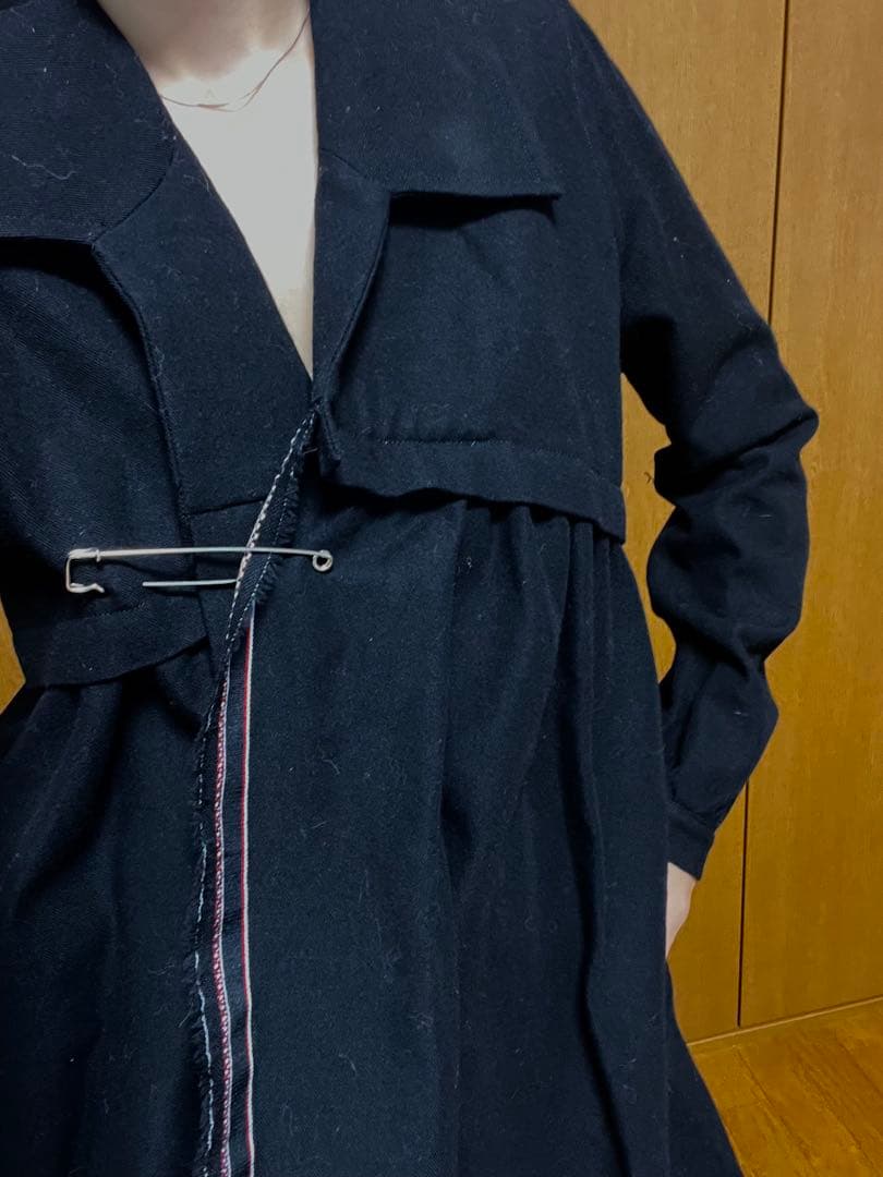 LIMI feu ヨウジヤマモト　黒ワンピース