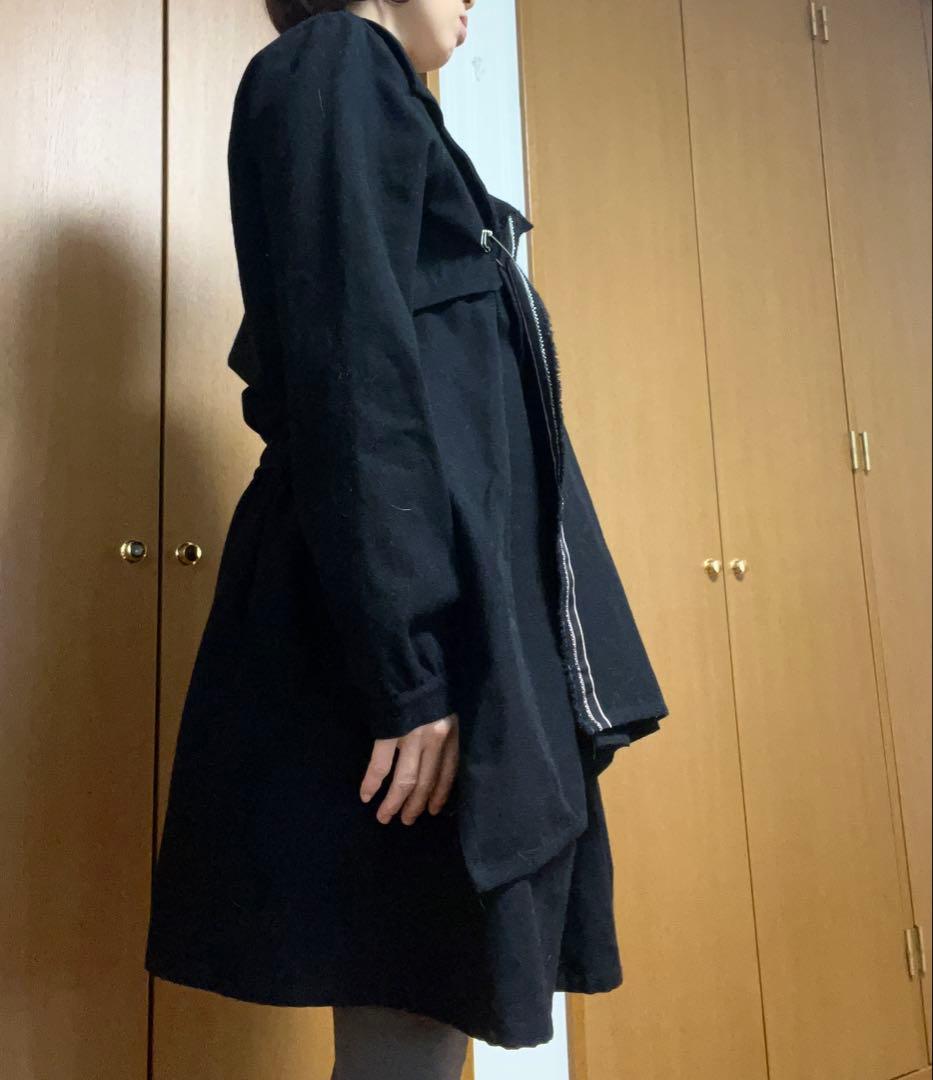 LIMI feu ヨウジヤマモト　黒ワンピース