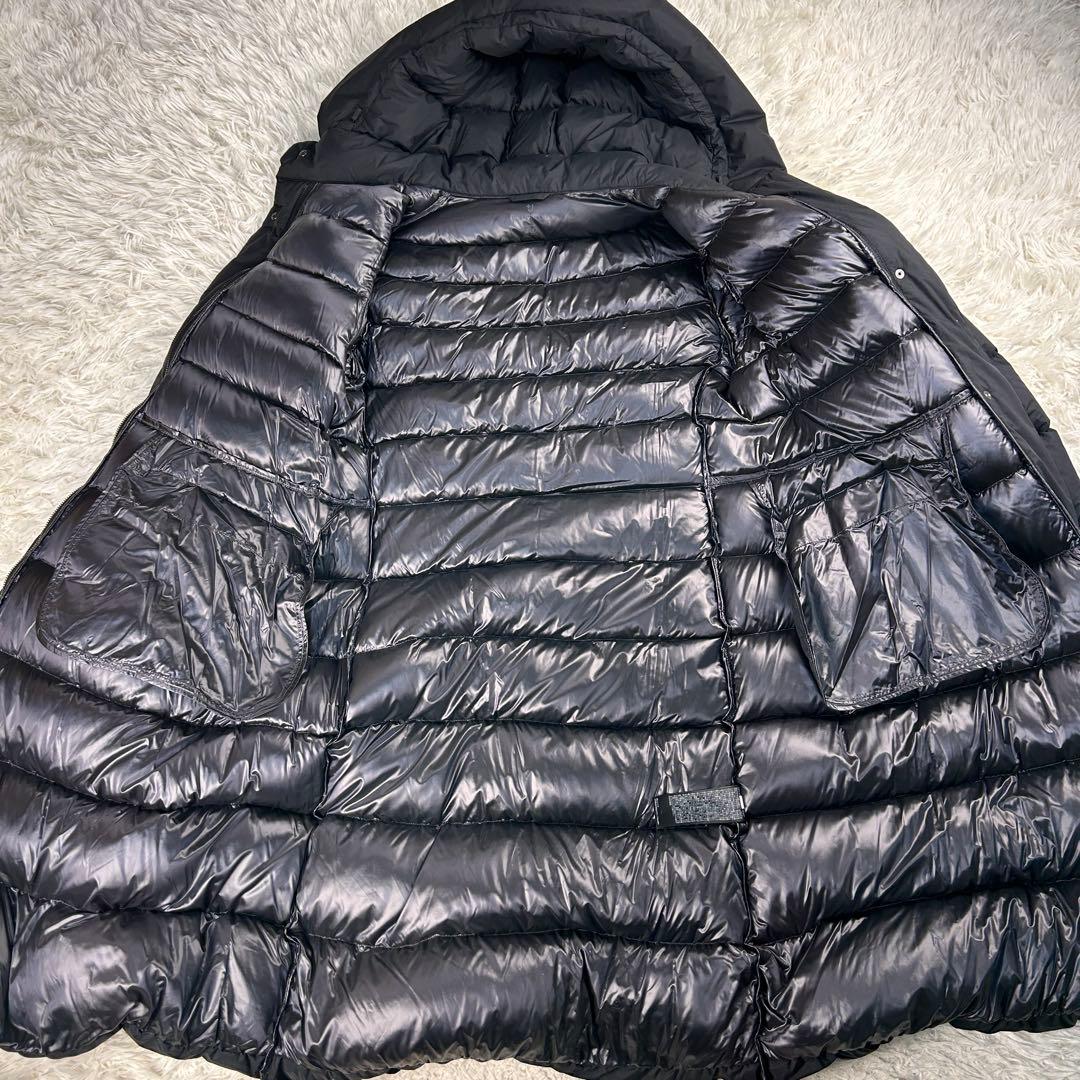 【大きめXL】UNIQLO+J　ロングダウンコート　ウルトラライトダウン　黒