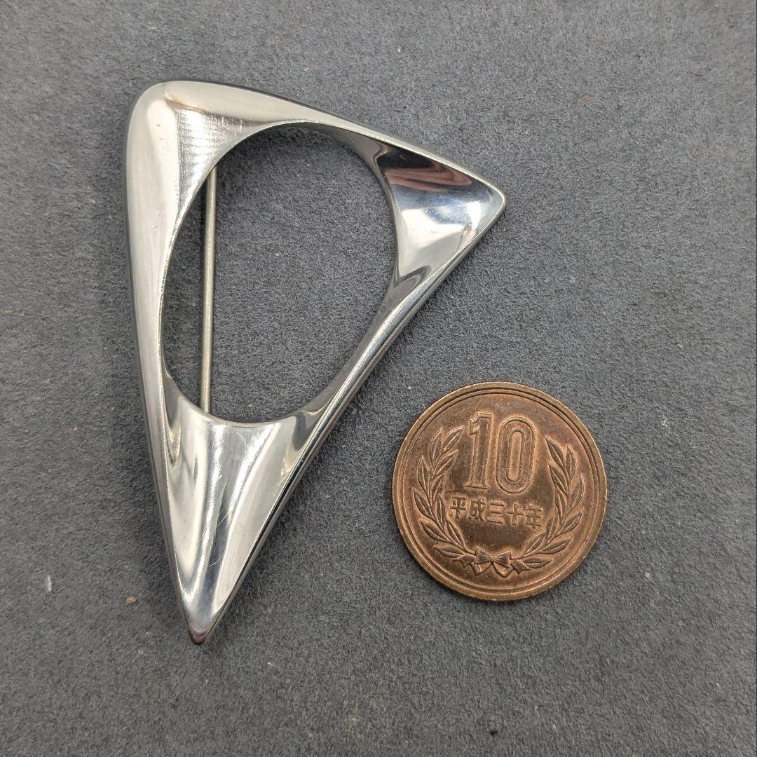 ★美品 ジョージジェンセン ブローチ トライアングル 925