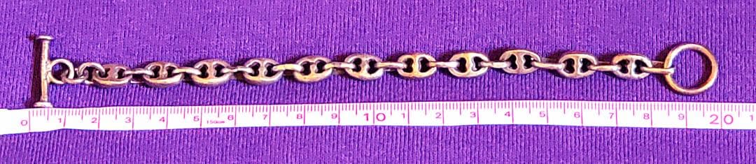 【希少】ハート型 アンカーチェーン sterling silver