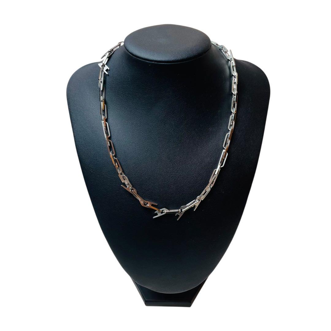 DIESEL ディーゼル チェーンチョーカー ネックレス ステレススチール