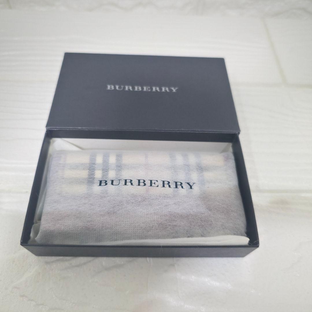 224【未使用品 箱付き】 　バーバリー 5連キーケース ベージュ ノバチェック