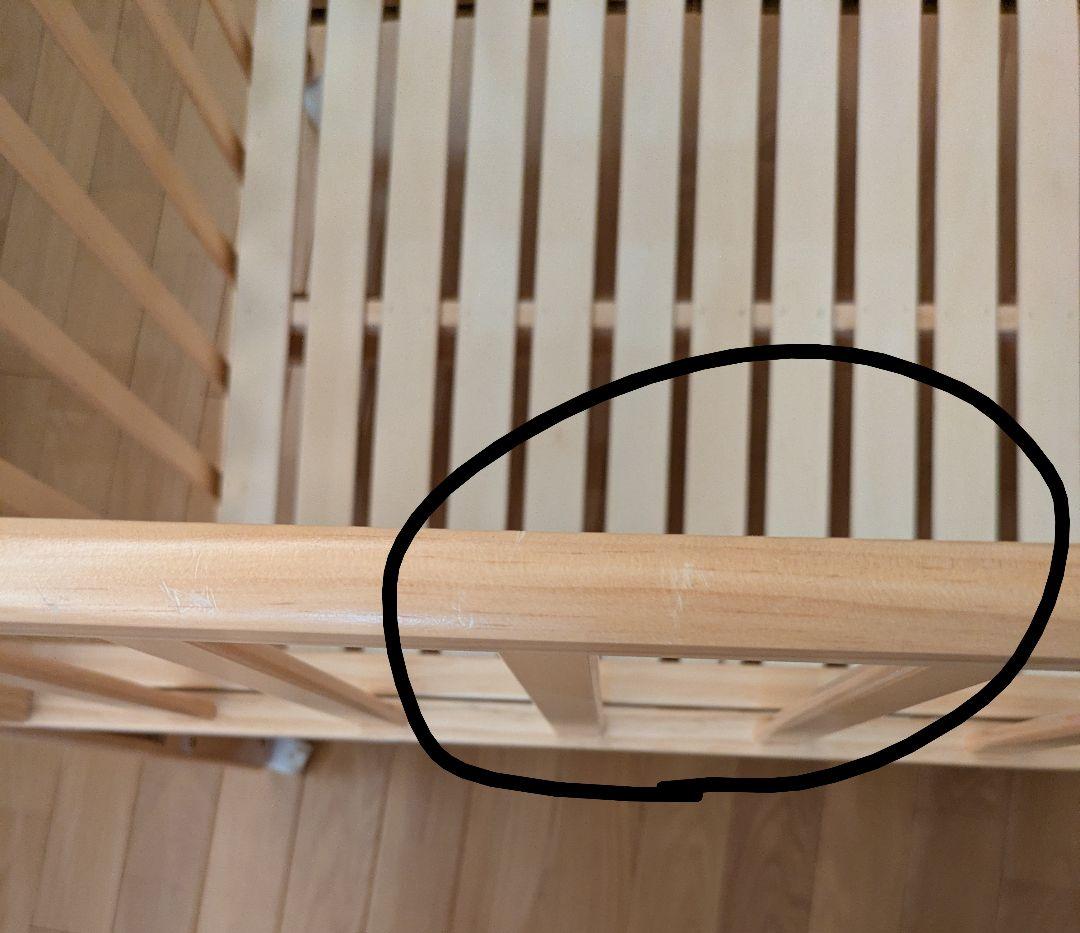 【Azusa】ヤトミ ベビーベッド ぐっすり2 78×125