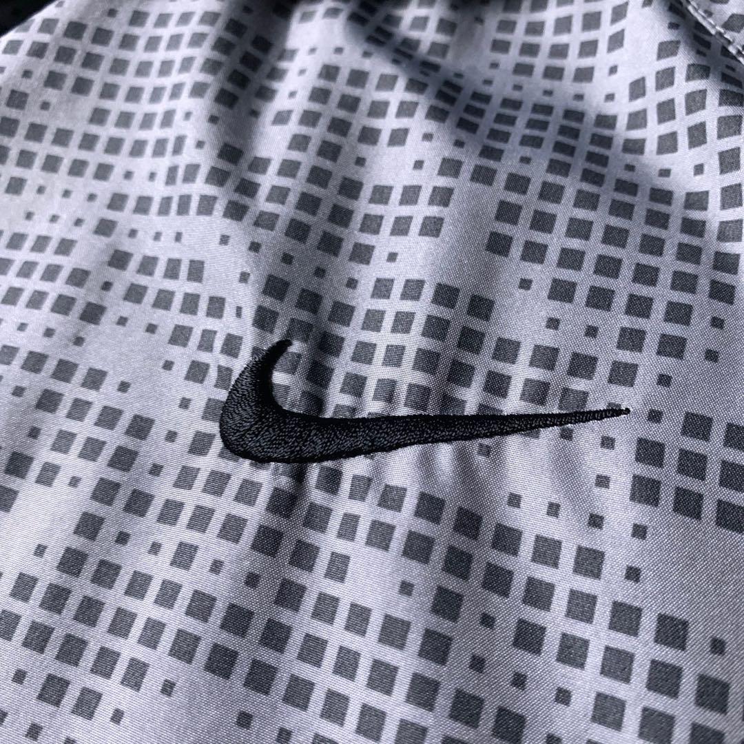00s〜 NIKE リバーシブル ジップパーカー シェルジャケット デジカモ