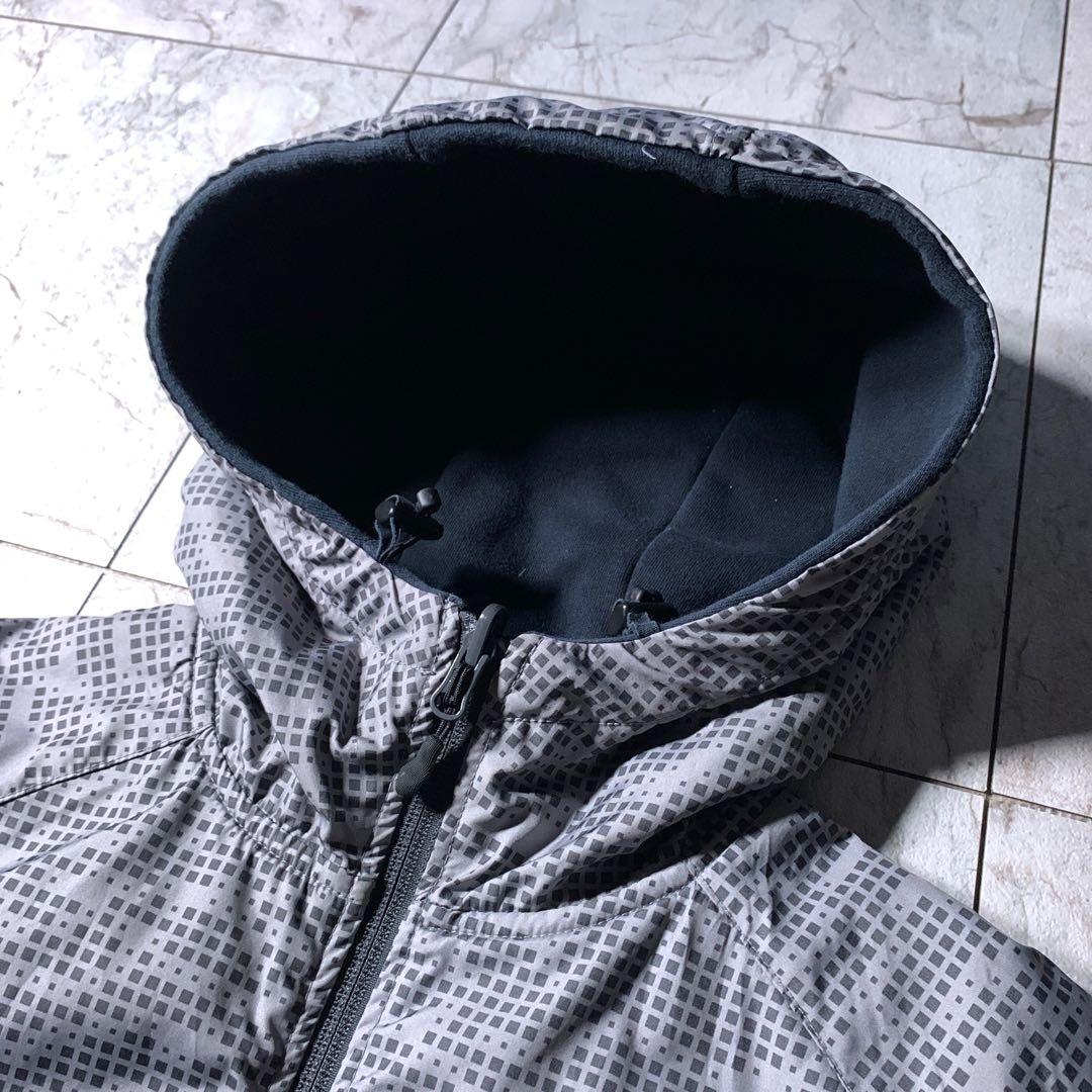 00s〜 NIKE リバーシブル ジップパーカー シェルジャケット デジカモ