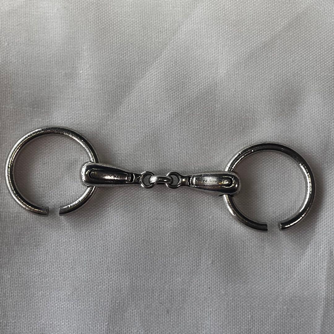 HERMES エルメス ヴィンテージ キーリング ホースビットキーホルダー