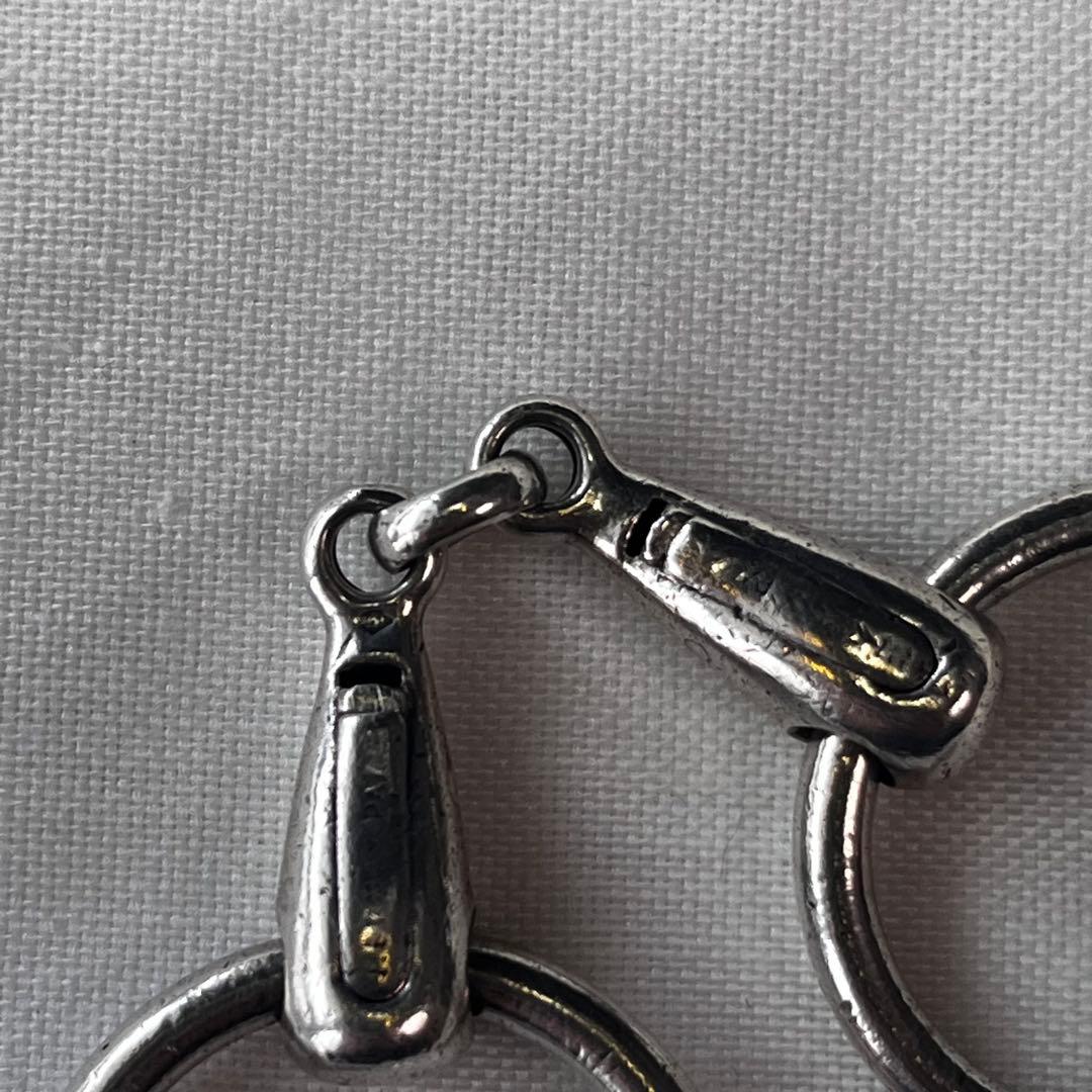 HERMES エルメス ヴィンテージ キーリング ホースビットキーホルダー