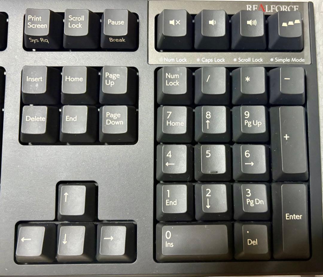 REALFORCE R3SA31 有線キーボード リアルフォース