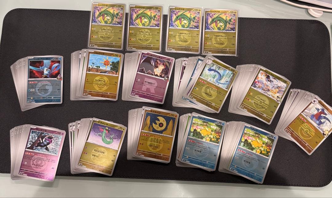 ト*ん様 MEGAドリームex レックウザミラー4枚含むミラーカード227枚まと