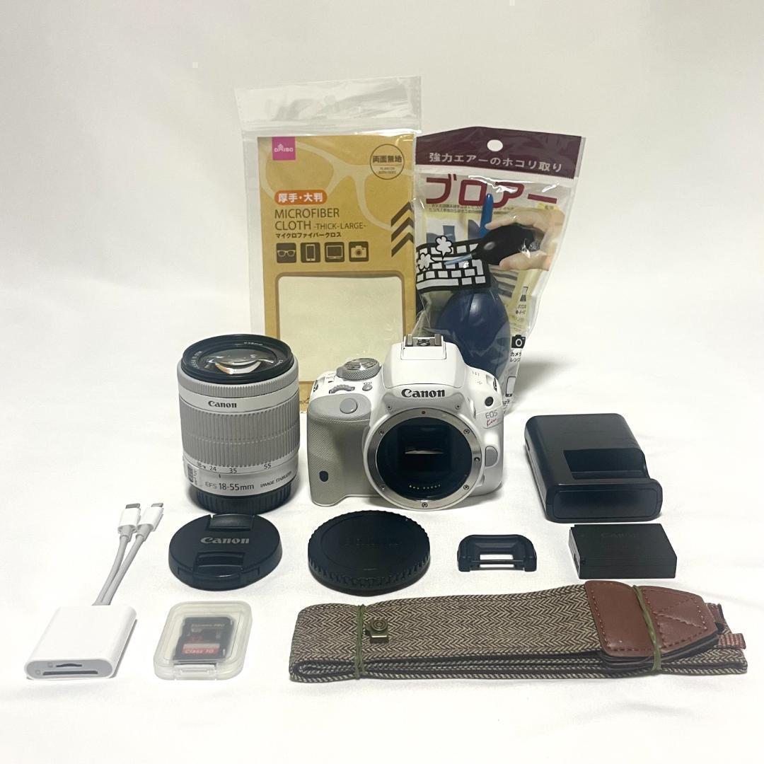オシャレなホワイト❣️ Canon EOS Kiss X7 標準ズームセット