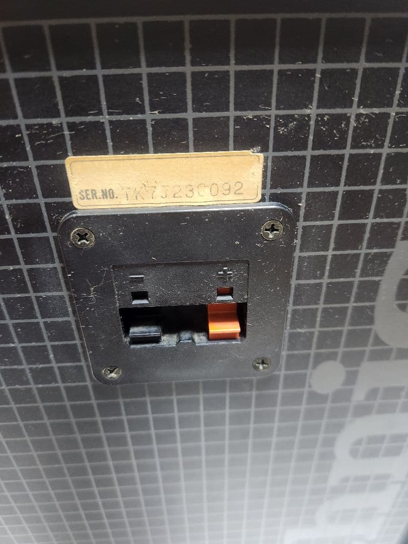 音だし確認済み Technics SB-CD650 スピーカー シリアル同番