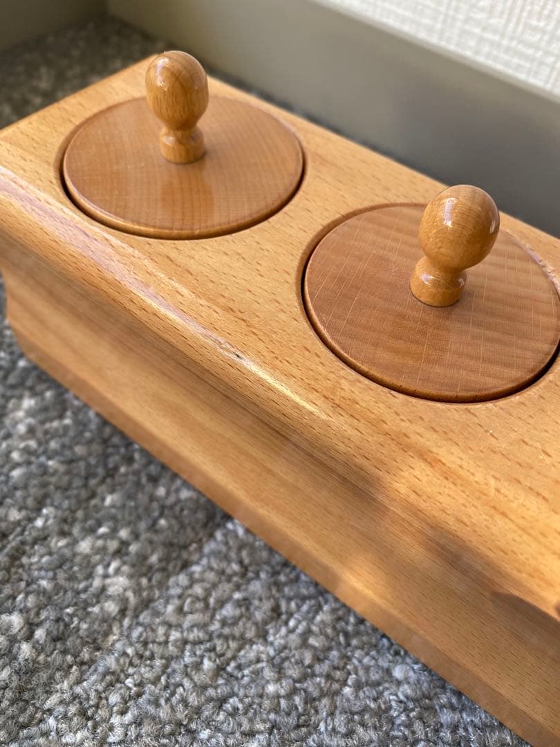 円柱さし1 ニーホイス社 はめこみ円柱 ニーホイス モンテッソーリ