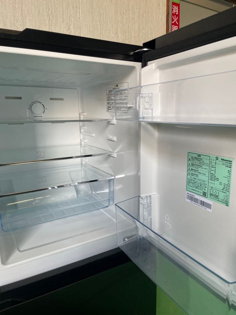 2023年製Hisense ブラック 冷蔵庫