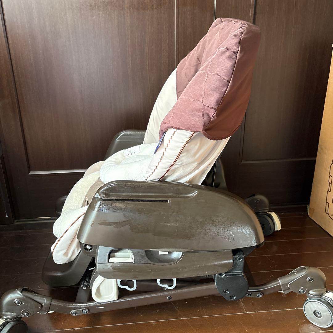 【combi】ネムリラAT 電動ハイローチェア オートスウィング　説明書付き