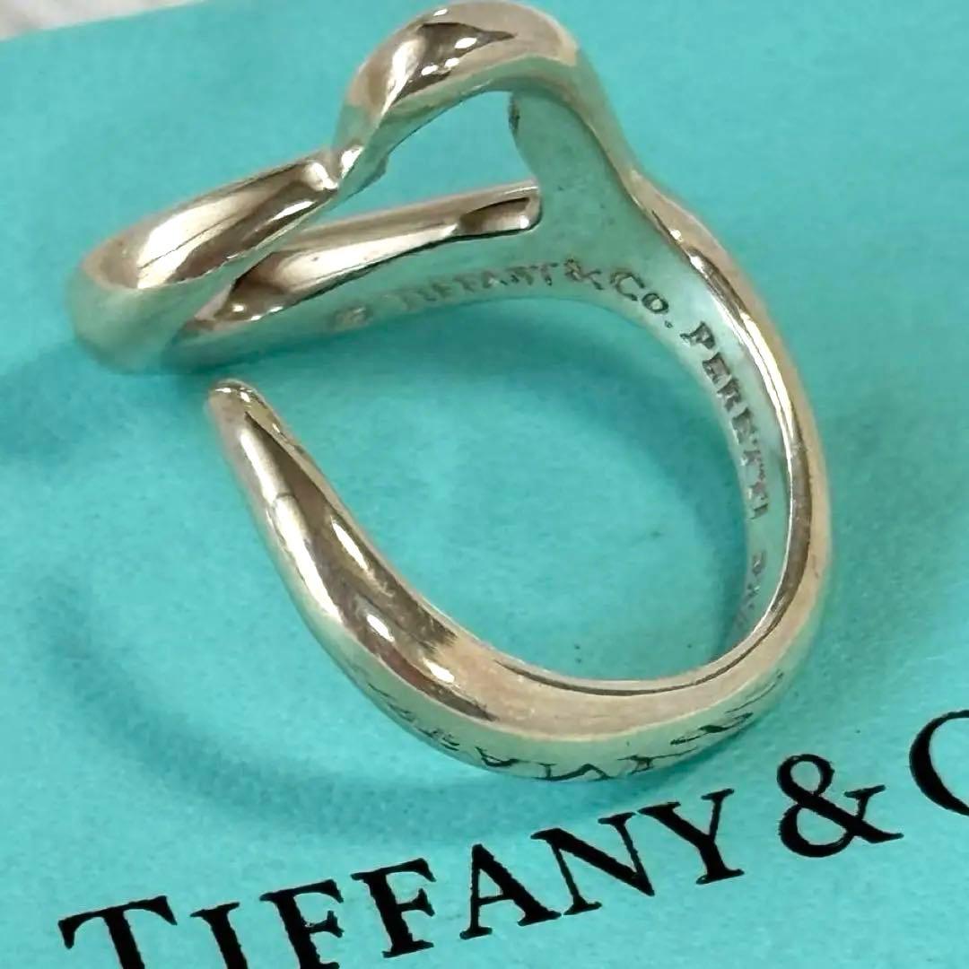 TIFFANY＆CO ティファニー オープンハート エルサペレッティリング