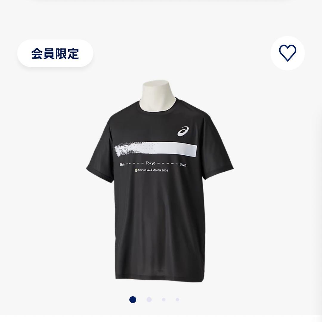 完売品！新品未開封　東京マラソン2026 限定シグネチャーシャツ Ｍサイズ