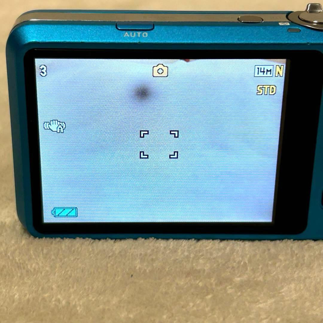 美品 動作確認済 CASIO EXILIM EX-Z800BE ハワイアンブルー