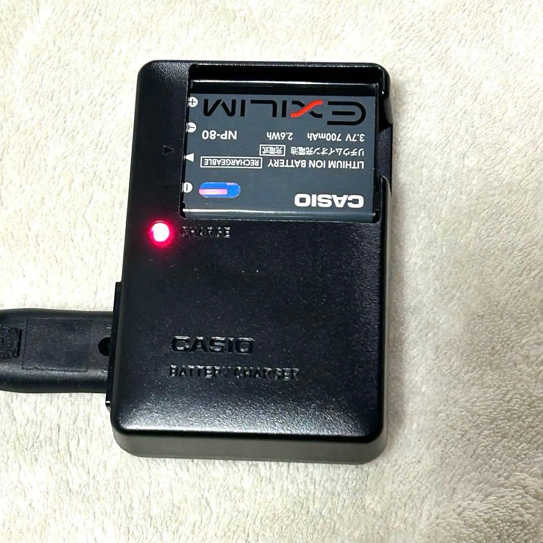 美品 動作確認済 CASIO EXILIM EX-Z800BE ハワイアンブルー